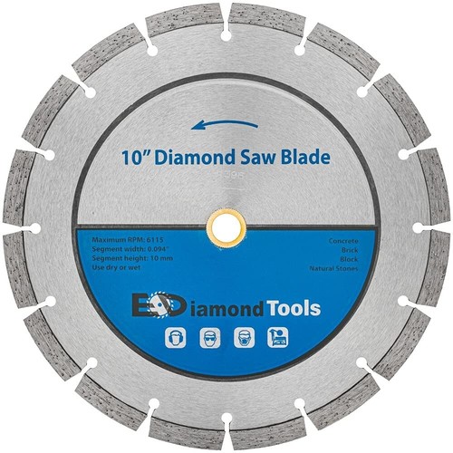 Diamond saw blade for - 10",